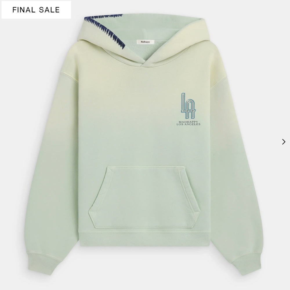 Madhappy The Grove Exclusive Fleece Hoodie in color “Jade”.